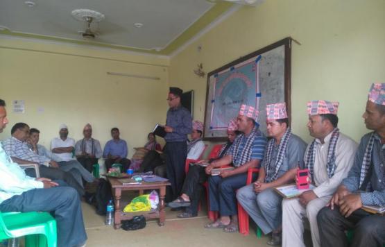 सर्वदलिय संयन्त्रका पदाधिकारीहरुको सम्मान कार्यक्रम